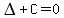 DELTA%2BC=0