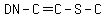 DN-C=C-S-C