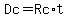 Dc=Rc%2At