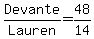 Devante%2FLauren=48%2F14