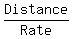 Distance%2FRate