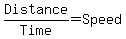 Distance%2FTime=Speed
