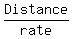 Distance%2Frate