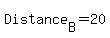 Distance%5BB%5D+=+20