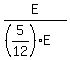 E%2F%28%285%2F12%29E%29