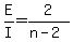 E%2FI=2%2F%28n-2%29