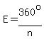 E=360%5Eo%2Fn