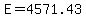 E=4571.43