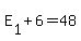 E%5B1%5D+%2B6+=+48