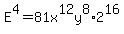 E%5E4+=+81x%5E12y%5E8%2A2%5E16