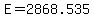 E+=+2868.535+