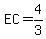 EC=4%2F3