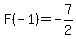 F%28-1%29=-7%2F2