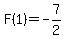 F%281%29=-7%2F2