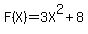 F%28X%29=3X%5E2%2B8