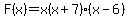 F%28x%29=x%28x%2B7%29%28x-6%29