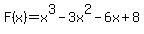 F%28x%29=x%5E3-3x%5E2-6x%2B8