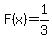 F%28x%29+=1%2F3