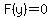 F%28y%29=0