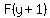 F%28y%2B1%29