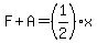 F%2BA=%281%2F2%29x