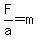 F%2Fa+=+m