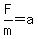 F%2Fm+=+a