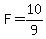 F=10%2F9