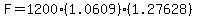 F=1200%281.0609%29%281.27628%29