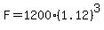 F=1200%281.12%29%5E3