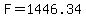 F=1446.34