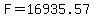 F=16935.57