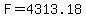 F=4313.18