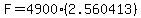 F=4900%282.560413%29