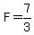 F=7%2F3