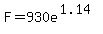 F=930e%5E%281.14%29