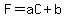 F=aC%2Bb