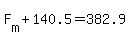 F%5Bm%5D%2B140.5=382.9
