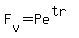 F%5Bv%5D+=+++Pe%5E%28tr%29