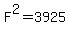 F%5E2=3925
