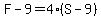 F-9=4%28S-9%29