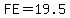 FE+=+19.5