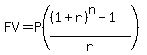 FV=P%28%28%281%2Br%29%5En-1%29%2Fr%29