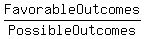 FavorableOutcomes%2FPossibleOutcomes