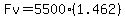 Fv=5500%281.462%29
