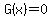 G%28x%29=0
