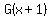 G%28x%2B1%29