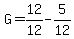 G=12%2F12-5%2F12