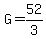 G=52%2F3