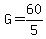 G=60%2F5
